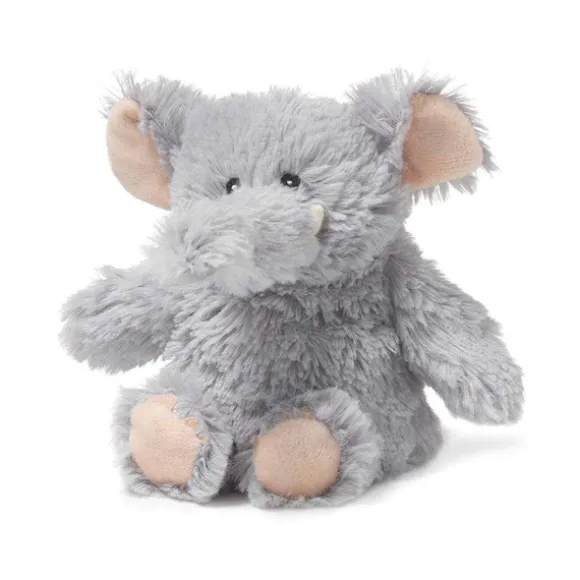 Junior Microwavable Weighted and Scented Elephant Stuffed Animal by Warmies