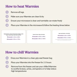 Junior Microwavable Weighted and Scented Pink Llama Stuffed Animal by Warmies
