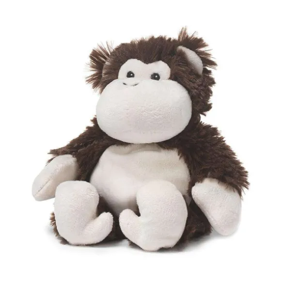 Junior Microwavable Weighted and Scented Monkey Stuffed Animal by Warmies