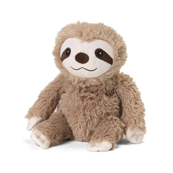 Junior Microwavable Weighted and Scented Sloth Stuffed Animal by Warmies
