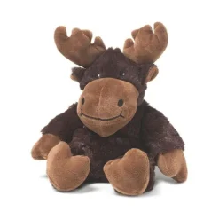 Junior Microwavable Weighted and Scented Moose Stuffed Animal by Warmies
