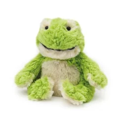 Junior Microwavable Weighted and Scented Frog Stuffed Animal by Warmies