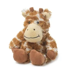 Junior Microwavable Weighted and Scented Giraffe Stuffed Animal by Warmies