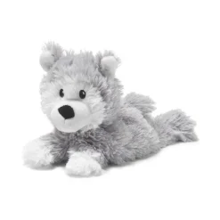 Junior Microwavable Weighted and Scented Husky Stuffed Animal by Warmies