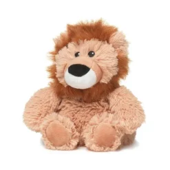 Junior Microwavable Weighted and Scented Lion Stuffed Animal by Warmies