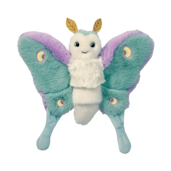 Juniper the Plush Luna Moth Puppet by Douglas