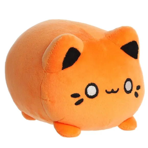Kinetic Orange Stuffed Meowchi Cat by Aurora