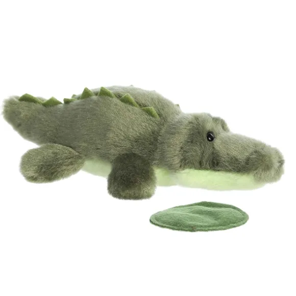 Kirk the Stuffed Alligator Magnetic Shoulderkins Plush by Aurora