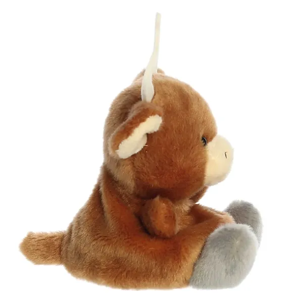 Landon the Plush Longhorn Bull Palm Pals by Aurora