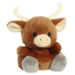 Landon the Plush Longhorn Bull Palm Pals by Aurora