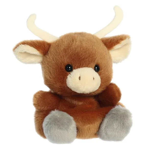 Landon the Plush Longhorn Bull Palm Pals by Aurora