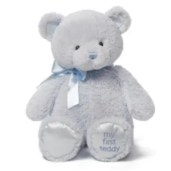 Large Blue Baby Safe My First Teddy Bear by Gund