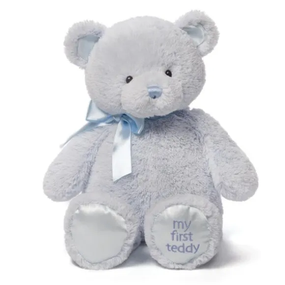 Large Blue Baby Safe My First Teddy Bear by Gund