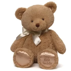 Large Brown Baby Safe My First Teddy Bear by Gund