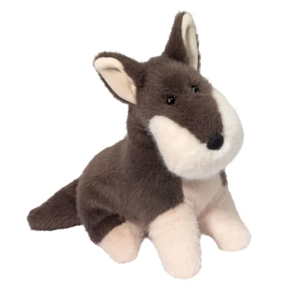Large Muzzles Wayne the 10 Inch Wolf Stuffed Animal by Douglas