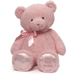 Large Pink Baby Safe My First Teddy Bear by Gund