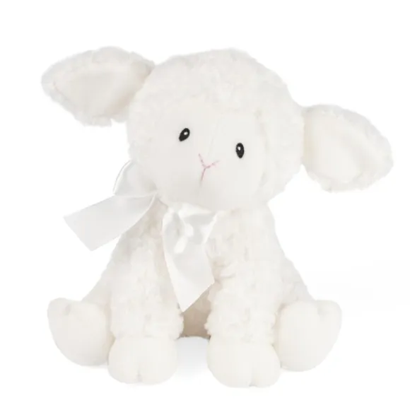 Lena the Baby Safe Plush Lamb with Lullaby Sound by Gund