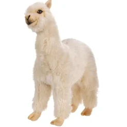 Lifelike Alpaca Stuffed Animal by Hansa
