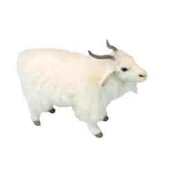 Lifelike Angora Goat Stuffed Animal by Hansa