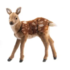 Lifelike Baby Deer Stuffed Animal by Hansa