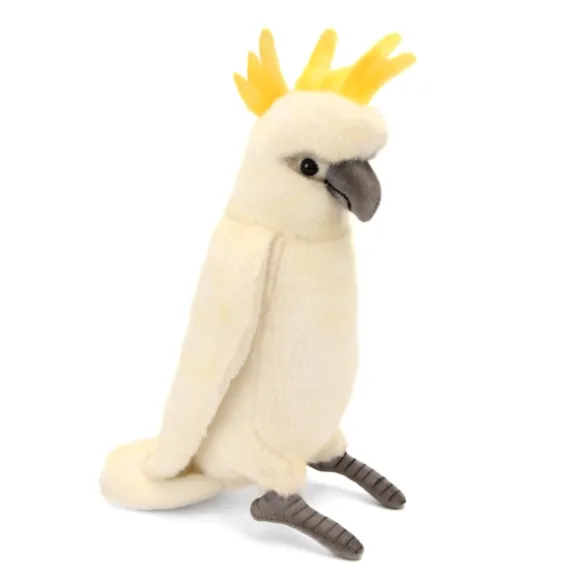 Lifelike Cockatoo Stuffed Animal by Hansa