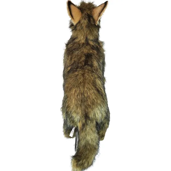 Lifelike Coyote Stuffed Animal by Hansa