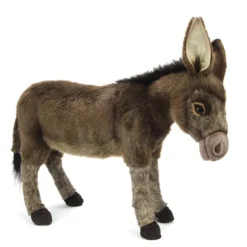 Lifelike Donkey Stuffed Animal by Hansa