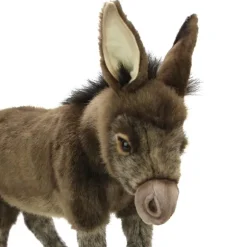Lifelike Donkey Stuffed Animal by Hansa