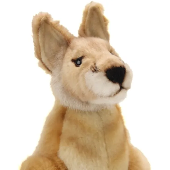 Lifelike Kangaroo Stuffed Animal by Hansa