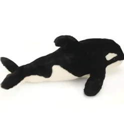 Lifelike Large Orca Stuffed Animal by Hansa