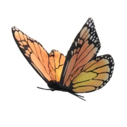 Lifelike Monarch Butterfly Stuffed Animal by Hansa