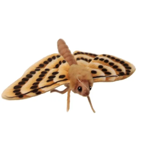 Lifelike Moth Stuffed Animal by Hansa
