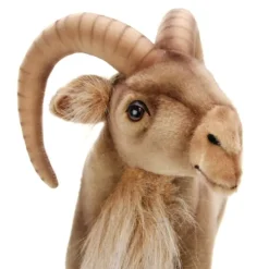 Lifelike Mountain Goat Stuffed Animal by Hansa