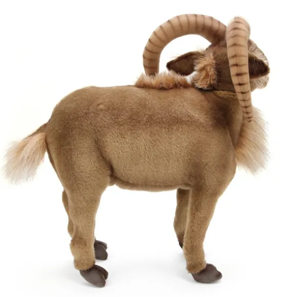 Lifelike Mountain Goat Stuffed Animal by Hansa