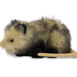 Lifelike Opossum Stuffed Animal by Hansa