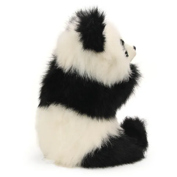 Lifelike Panda Bear Stuffed Animal by Hansa