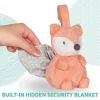 Lil' Luvs Emory Baby Safe Plush Fox Tuck-Away Lovey by Gund