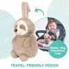 Lil' Luvs Reese Baby Safe Plush Sloth Tuck-Away Lovey by Gund