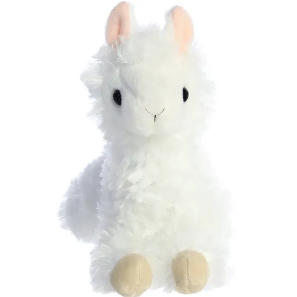 Little Ansy the Stuffed Alpaca Mini Flopsie by Aurora