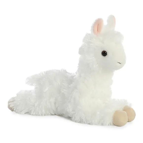 Little Ansy the Stuffed Alpaca Mini Flopsie by Aurora