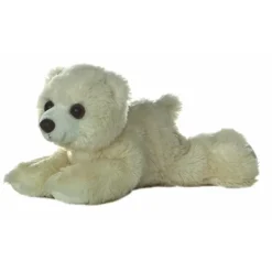 Little Arctic the Stuffed Polar Bear Mini Flopsie by Aurora
