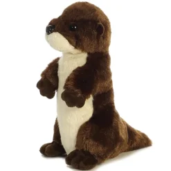 Little Bend the Stuffed River Otter Mini Flopsie by Aurora