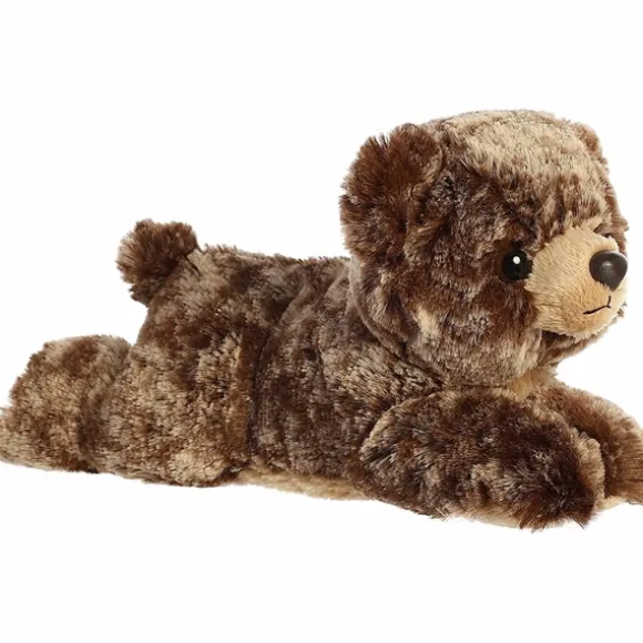 Little Brownie the Stuffed Brown Bear Mini Flopsie by Aurora