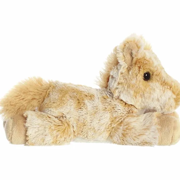 Little Caramel the Stuffed Caramel Horse Mini Flopsie by Aurora