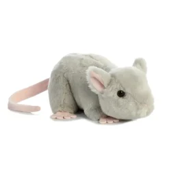 Little Cheddar the Stuffed Mouse Mini Flopsie by Aurora