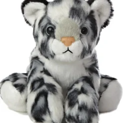Little Chill the Stuffed Snow Leopard Mini Flopsie by Aurora