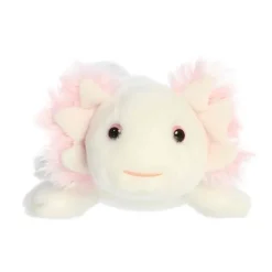 Little Clara the Stuffed White Axolotl Mini Flopsie by Aurora