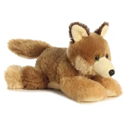Little Clever the Stuffed Coyote Mini Flopsie by Aurora