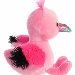 Little Fairy the Stuffed Pink Flamingo Mini Flopsie by Aurora