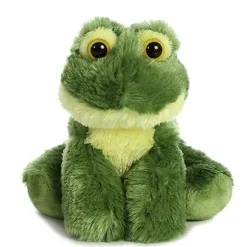 Little Frolick the Stuffed Frog Mini Flopsie by Aurora